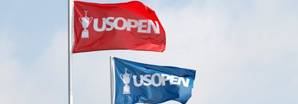 Banderas del Abierto de Golf de los Estados Unidos web