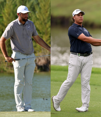 Scottie Scheffler y Aldrich Potgieter