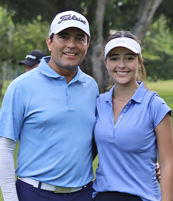 Luis Fernando y Camila Rincón