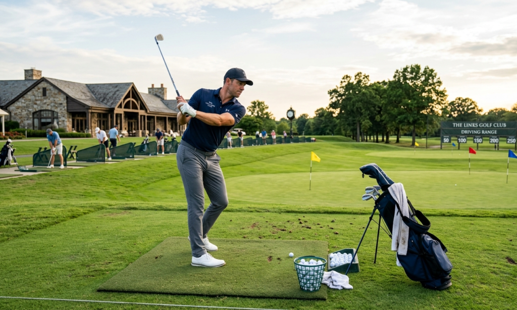 ¿Debería ir al campo de práctica antes de jugar una ronda de golf?