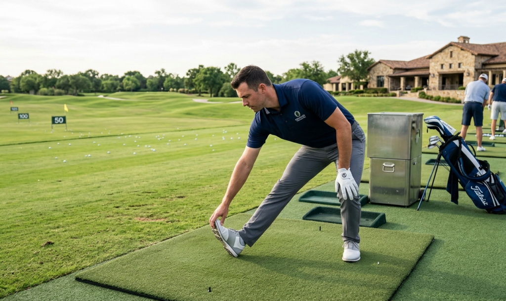 ¿Debería ir al campo de práctica antes de jugar una ronda de golf?