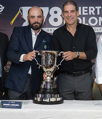 Lanzamiento del 78 Abierto de Colombia en Country Club de Barranquilla