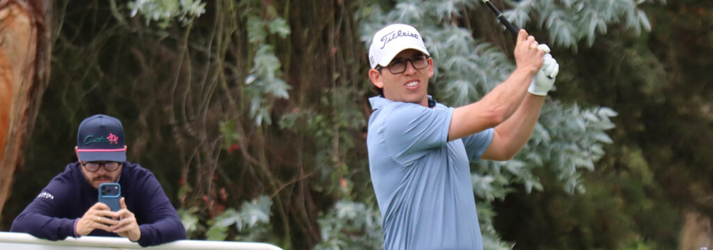 Nicolás Quintero promete en el Inter Rapidísimo Golf Championship