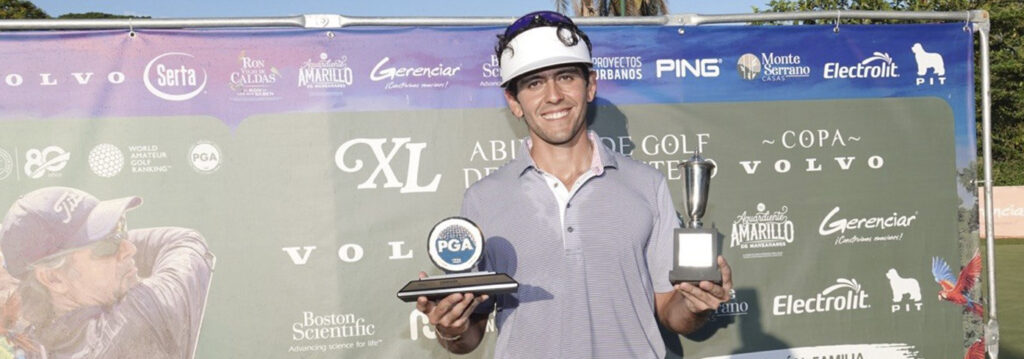 Juan Camilo Vesga, campeón del Abierto del Eje Cafetero