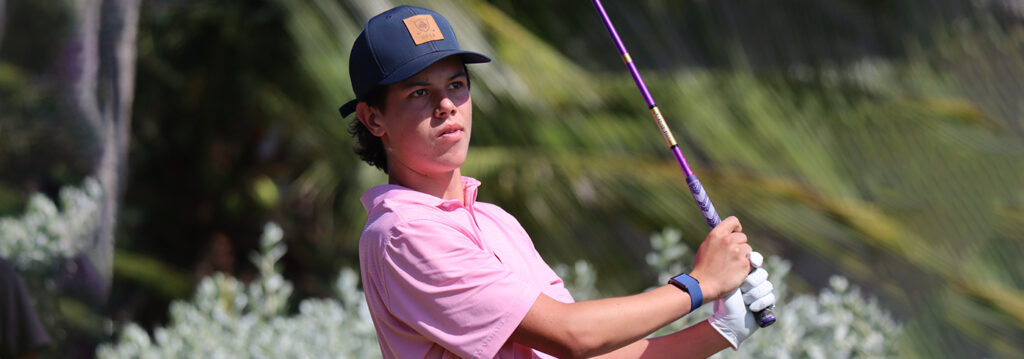 Comenzó el Junior World Golf Championships y hay colombiano
