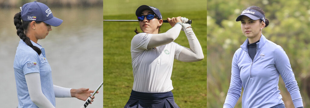 Colombianos del golf universitario meten 'birdies' y son premiados en sus estudios