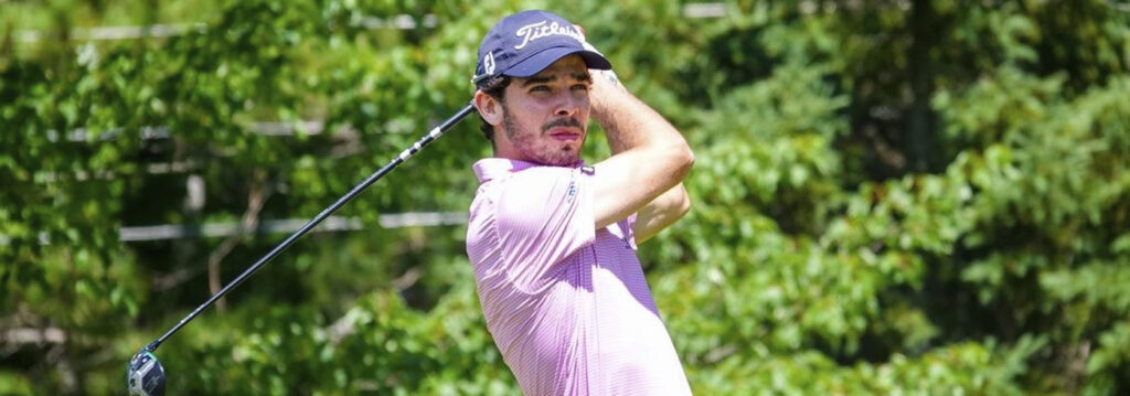 Golfistas colombianos en competencia internacional: Esteban Jaramillo fue el mejor