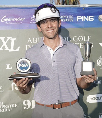 Juan Camilo Vesga, campeón del Abierto del Eje Cafetero